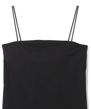 BEIGE， 【洗える】MERCANTI / インナーカップ付きベアトップ Black