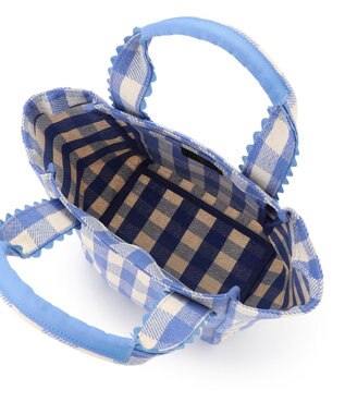 TOCCA WAVES HANDLE TOTE トートバッグ【星風まどかさん着用・WEB＆一部店舗限定】 ブルー系