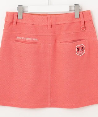 23区GOLF 秋冬の暖か定番スカート！【WOMEN】クロスサーモツイル 台形スカート ピンク系