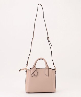 LA BAGAGERIE 【MONICA】リボンハンドルバッグ アイボリー