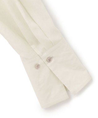 ICB 【洗える】テンセルコットンローン スクエアネックブラウス アッシュグレー系