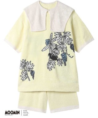 une nana cool 【ムーミン】MOOMIN × une nana ccol　プルオーバー&ハーフパンツセット CR