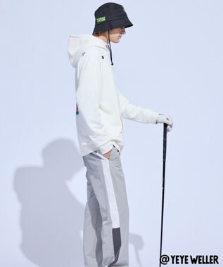 PW CIRCULUS 【UNISEX】【コラボアイテム】Yeyeコラボ フーディ ゴルフ アイボリー系