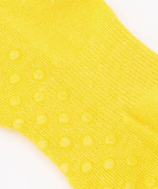 PW CIRCULUS 【虫よけ加工】【WOMEN】ブランドロゴ ショートソックス  ゴルフ イエロー系