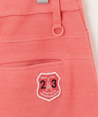 23区GOLF 秋冬の暖か定番スカート！【WOMEN】クロスサーモツイル 台形スカート ピンク系