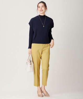 ANY SIS S 【洗える】ニットベストツイン セット ネイビー