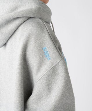 OP／FILA 【Kappa】メッセージデザイン ユニセックスパーカー グレー