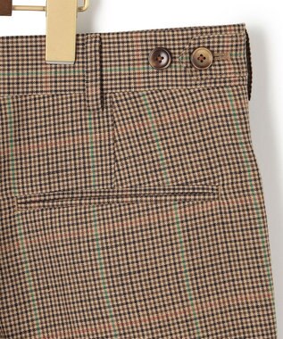 J.PRESS MEN 【CUBA BEACH MASTERPIECE】ガンクラブチェック スラックス ブラウン系3