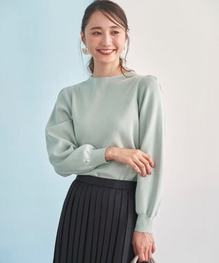 ANY SIS 【洗える】チョコレートカラー ニット チョコミント