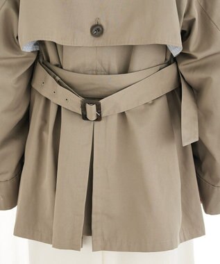 CRAFT STANDARD BOUTIQUE ワイドカフスミディトレンチコート Khaki