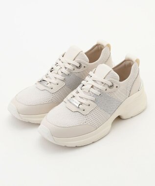 steppi 【VERY掲載 / 撥水 / 洗える】ボリュームソール スニーカー オフホワイト