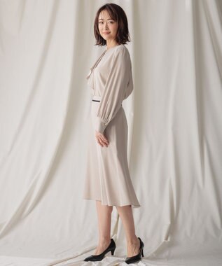 BEIGE， CINDY / アシンメトリーブラウス Sand