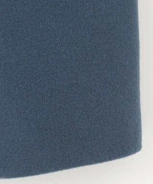 J.PRESS LADIES L Jackal 140sソフトメルトン Pコート ダルブルー系