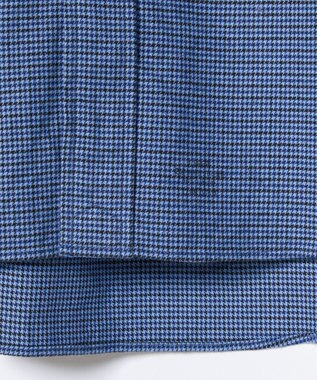 J.PRESS MEN コットンネルハウンドツース シャツ ネイビー系3