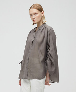 BEIGE， LILAC / シアーブラウス Steel