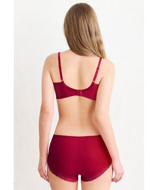 WACOAL ブラジャー 【ハグするブラ】 体温を感知してカラダになじむ 谷間メイク 脇高設計 レディース BXB478 /ワコール レッド