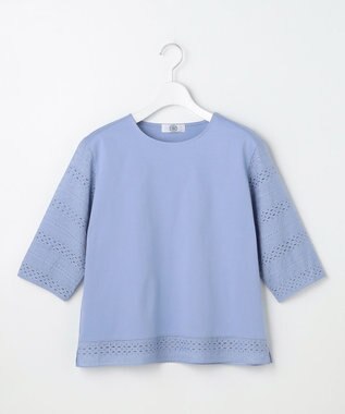 J.PRESS LADIES S スムースジャージー 刺繍 カットソー