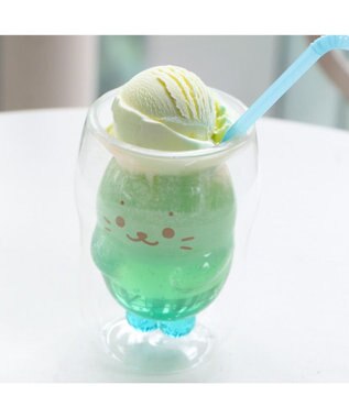 Mother garden しろたん ダブルウォールグラス 《 しろたん 》 単品 しろたん