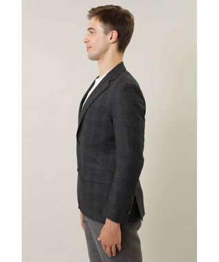 DAKS ウールストレッチジャケット グレー