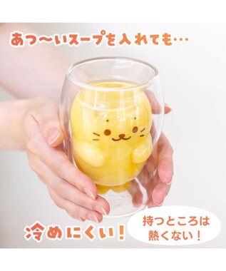 Mother garden しろたん ダブルウォールグラス 《 しろたん 》 単品 しろたん