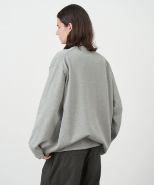 ATON NATURAL DYED ORGANIC | クルーネックセーター - UNISEX TOP GRAY
