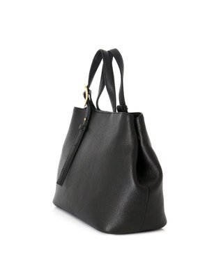 IBIZA アセアーダ　牛革　ハンドバッグ(M) 黒