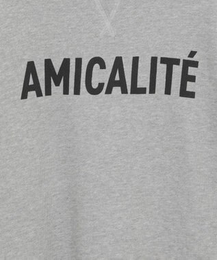 AMERICAN HOLIC アソートロゴルーズドルマンプルオーバー Light Gray Mixture