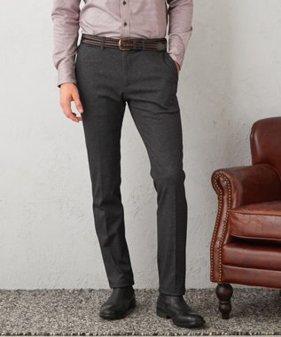  【ウエストも伸びる】ツィーディージャージーストレッチ パンツ