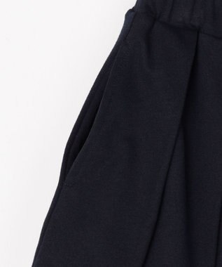 ANY KIDS 【洗濯機可能/吸汗速乾】ドライタッチ プリーツスカパン ネイビー