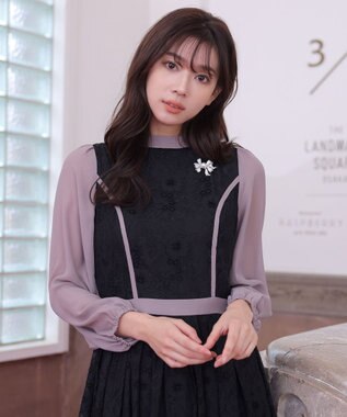 Tiaclasse ウェーブリボン ブローチ シルバー