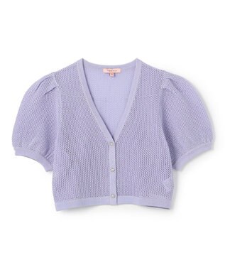 TOCCA 【星風まどかさん着用】SOLAR GLOW KNIT カーディガン ライラック系