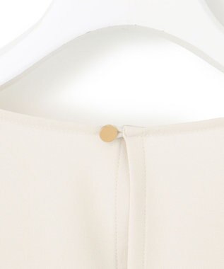 23区 L 【吸水速乾/UVカット/接触冷感】ストレッチジョーゼット ランタンスリーブ カットソー ベージュ系