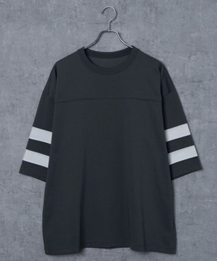 WEGO フットボールTEE ダークグレー