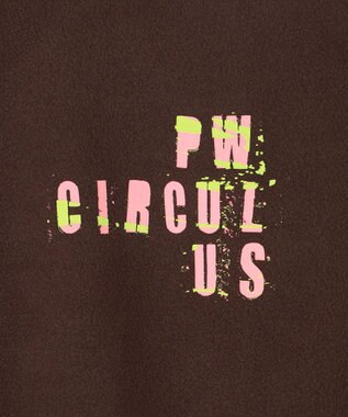 PW CIRCULUS 【起毛素材であたたか】【MEN】スピンドル付 両面起毛タートルネック ゴルフ ダークブラウン系