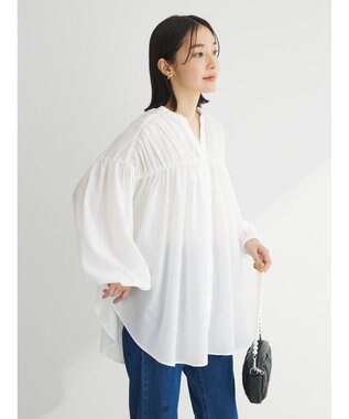 Green Parks シャーリングボリュームスキッパーチュニック