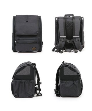 PET PARADISE ペットパラダイス 折畳み ハウスリュック 小型犬 ブラック