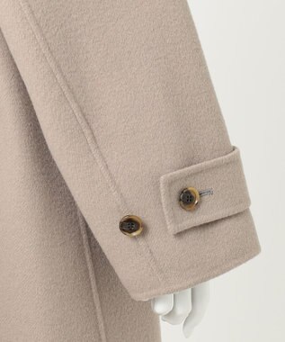 23区 L 【R(アール)】ショートリバー スタンドカラーコート ベージュ系