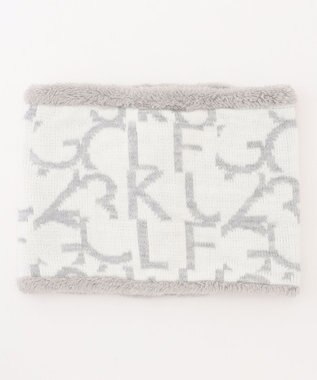 23区GOLF 【UNISEX】リバーシブルネックウォーマー ホワイト系5