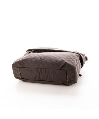 Y'SACCS PolkaDots口折れショルダー　Mサイズ チョコ