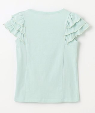 組曲 KIDS 【150-160㎝】メローメロー Tシャツ ミントグリーン系