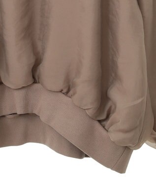 AMERICAN HOLIC オーガンジーレイヤードスウェット Mocha