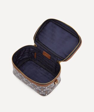 LIBERTY. アイフィス スモール ストランド ヴァニティ ケース サンドベージュ