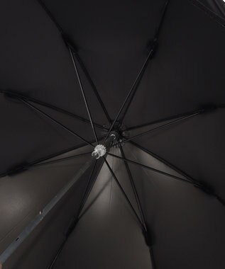 MOONBAT 【フルラ （FURLA）】晴雨兼用日傘　バイカラーキルティングステッチ ブラック