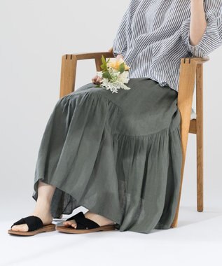 ONWARD Reuse Park 【23区】スカート春夏 グリーン