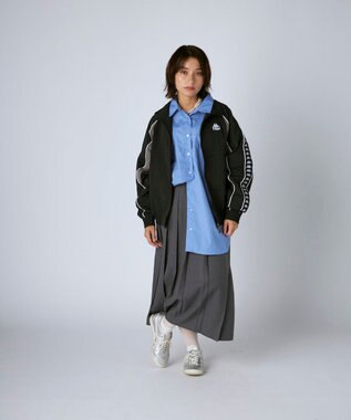 OP／FILA 【Kappa】バンダ ナイロントラックジャケット ブラック