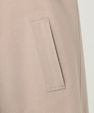 23区 L 【R(アール)】ショートリバー スタンドカラーコート ベージュ系