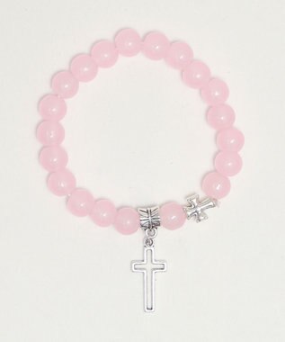 WEGO Lクロスモチーフビーズブレス