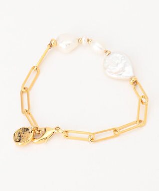 自由区 【VELATTI】パールブレスレット ゴールド系