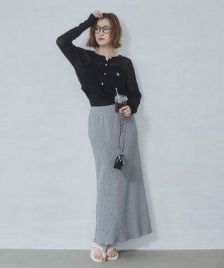 WEGO U.S. POLO ASSN.別注 シアーカーデ ブラック