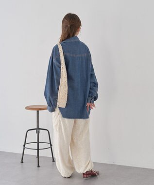 earth music&ecology レースバッグ Ivory